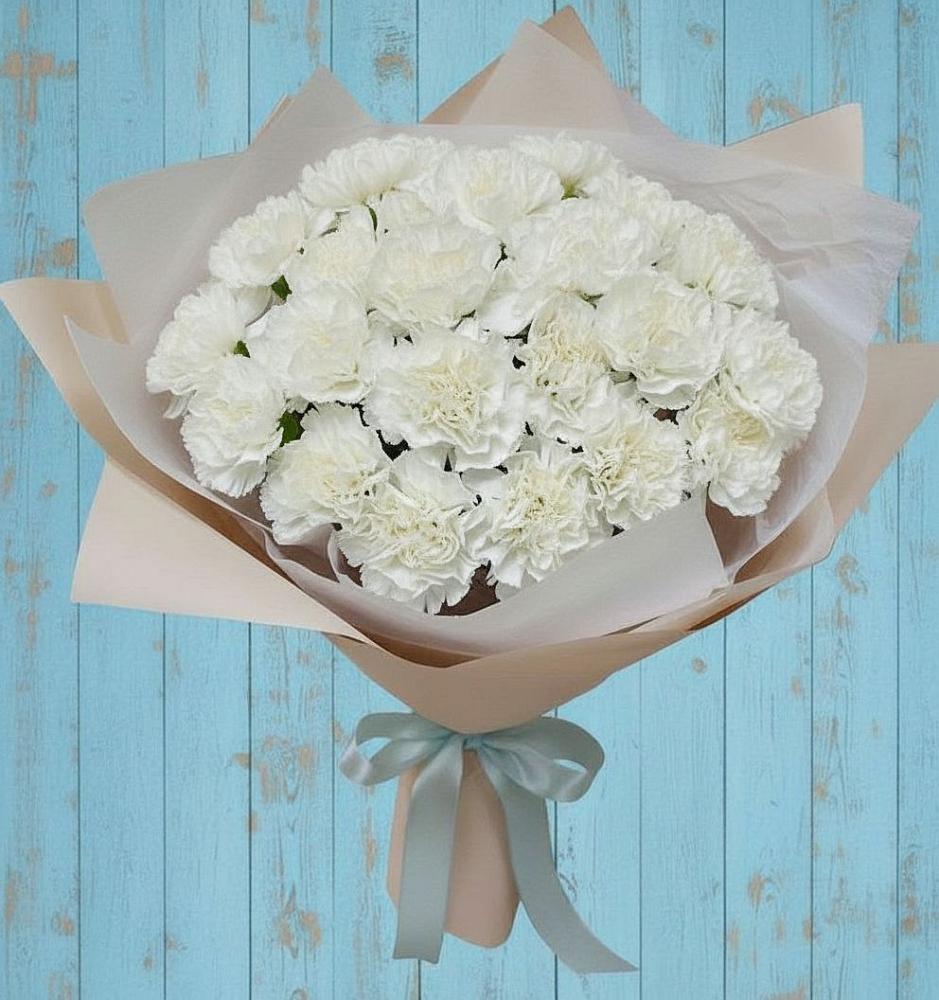 Букет цветов из: Гвоздики в Новом Ургале