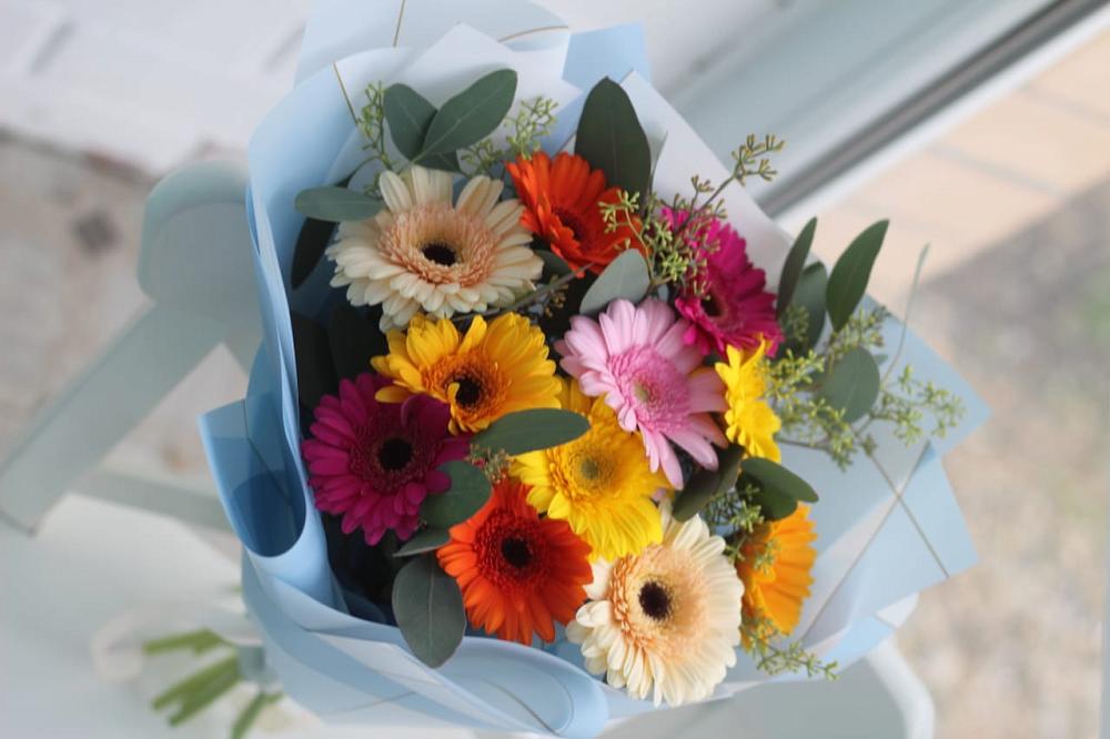 Букет цветов из: Герберы в Новом Ургале