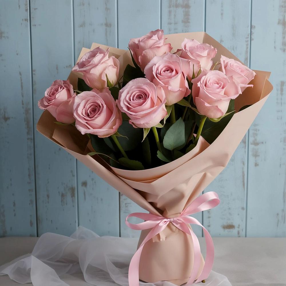 Букет цветов из: Розы в Новом Ургале