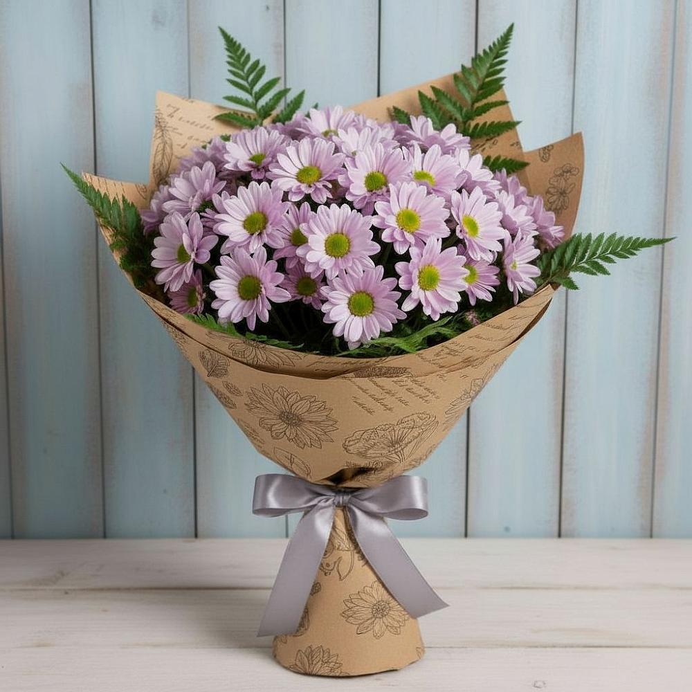 Букет цветов из: Хризантемы в Новом Ургале
