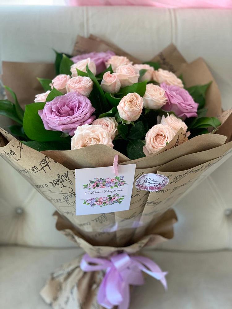 Букет цветов из: Розы в Новом Ургале