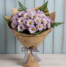 Букет цветов из:  Хризантемы #REPLACE_PRED# Новом Ургале