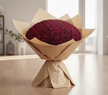 Букет 101 Красная роза в Новом Ургале
