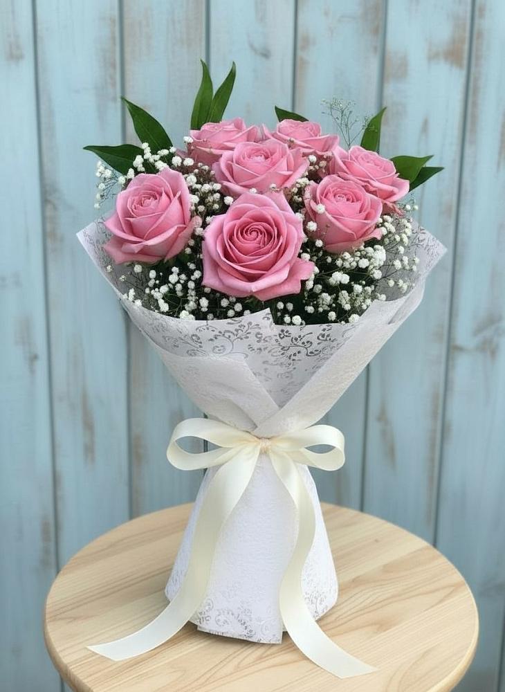 Букет цветов из: Розы в Новом Ургале