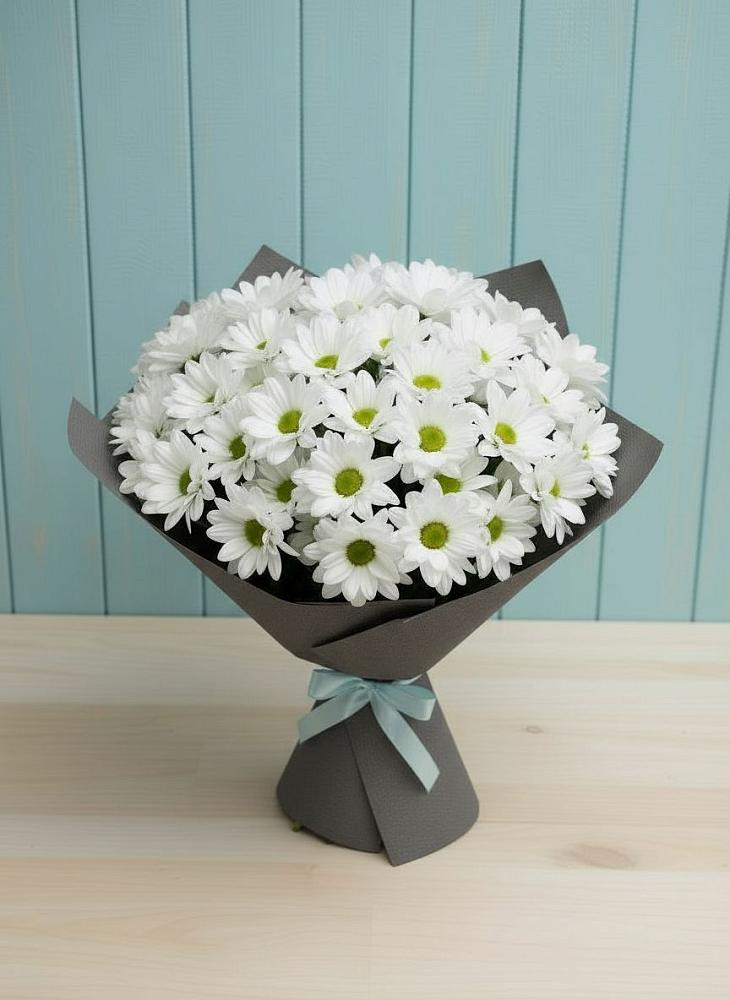 Букет цветов из: Хризантемы в Новом Ургале