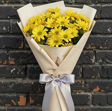 Букет цветов из:  Хризантемы #REPLACE_PRED# Новом Ургале