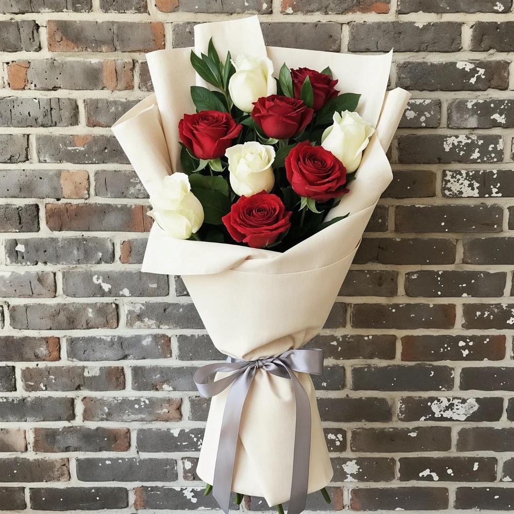 Букет цветов из: Розы в Новом Ургале