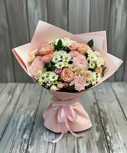 Букет цветов из:  Гвоздики, Розы и Хризантемы #REPLACE_PRED# Новом Ургале