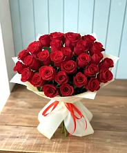 Букет 29 Красных роз в Новом Ургале