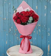 Букет цветов из:  Розы в Новом Ургале