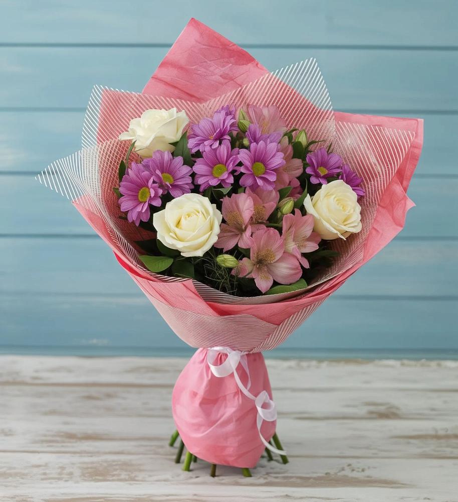 Букет цветов из: Герберы в Новом Ургале