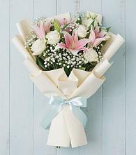Букет цветов из:  Лилии в Новом Ургале