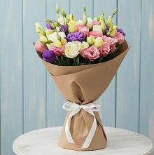 Букет цветов из:  Лизиантусы в Новом Ургале