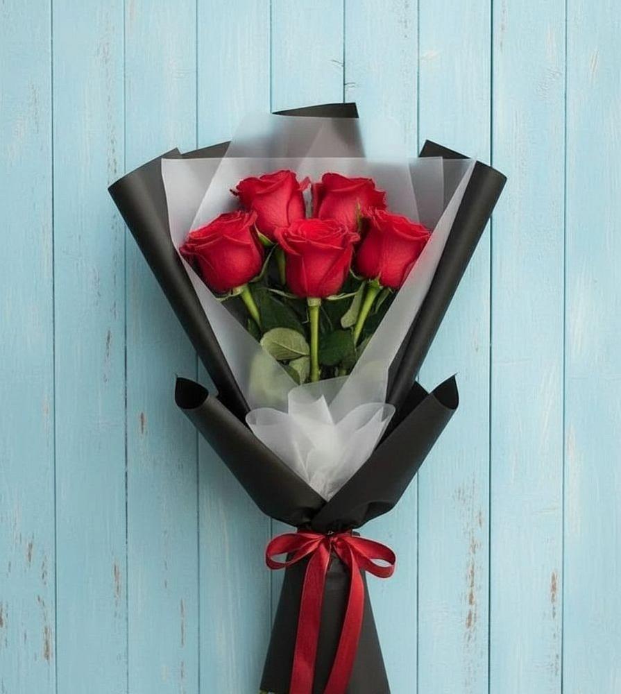 Букет цветов из: Розы в Новом Ургале